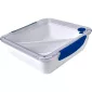 Broodtrommel / Lunchbox (920ml) met Transparante Deksel en Siliconen Sluiting