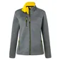 Softshell Jack met Fleece van James+Nicholson