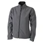 Slim-Fit Softshell Jas van James+Nicholson