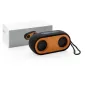 Dubbele Bamboe Speaker 10W met Natuurlijke Materialen