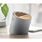 Bluetooth Speaker van Bamboe en Leisteen-Cement