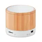 Draadloze Speaker met Bamboe Behuizing en LED Indicatie