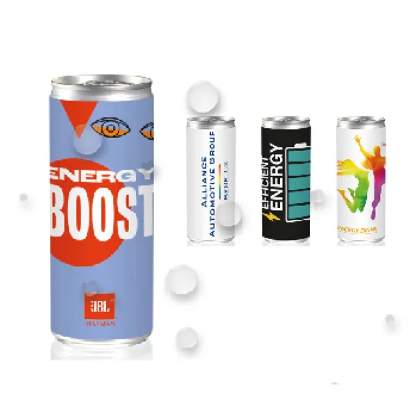 De Ultieme Energydrink Ervaring met Full Colour Etiket